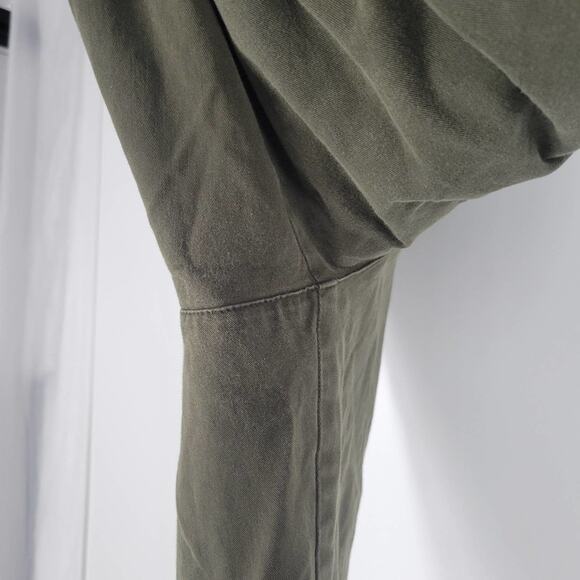 Everlane Uniform Green Athletic Straight Leg Pants 29X32 - Picture 6 of 8